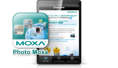 Moxa Photo Wall app